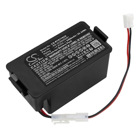 Bsc Preferred Tefal RG 7765 WH RG7765WH 3400mAh Vacuum Replacement Battery CS-RTR776VX.2